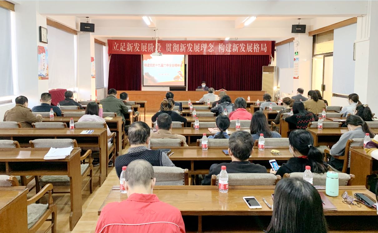 佛陶集团党支部召开学习贯彻党的十九届六中全会精神大会